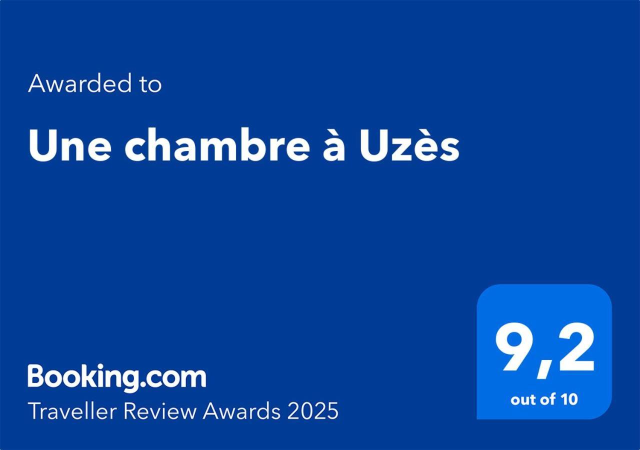 Une Chambre A Uzès Eksteriør bilde